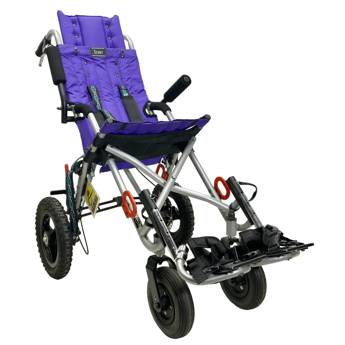 Convaid Cruiser Scout 12 Pediatric Stroller | 16 X 12.5 Seat | Tool-Free Depth Adjustment 1