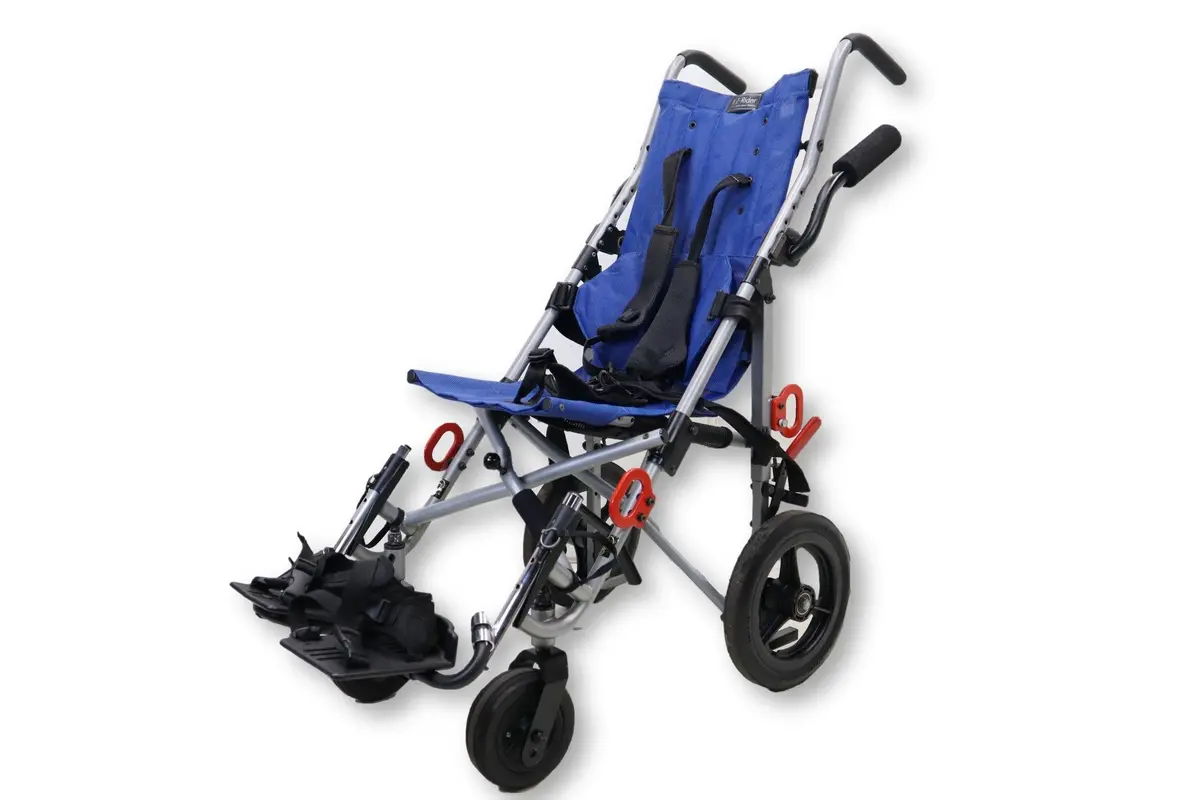 Convaid Ez-Rider 14 Pediatric Stroller Wheelchair | 13" X 14" Seat | Collapsible Stroller 1