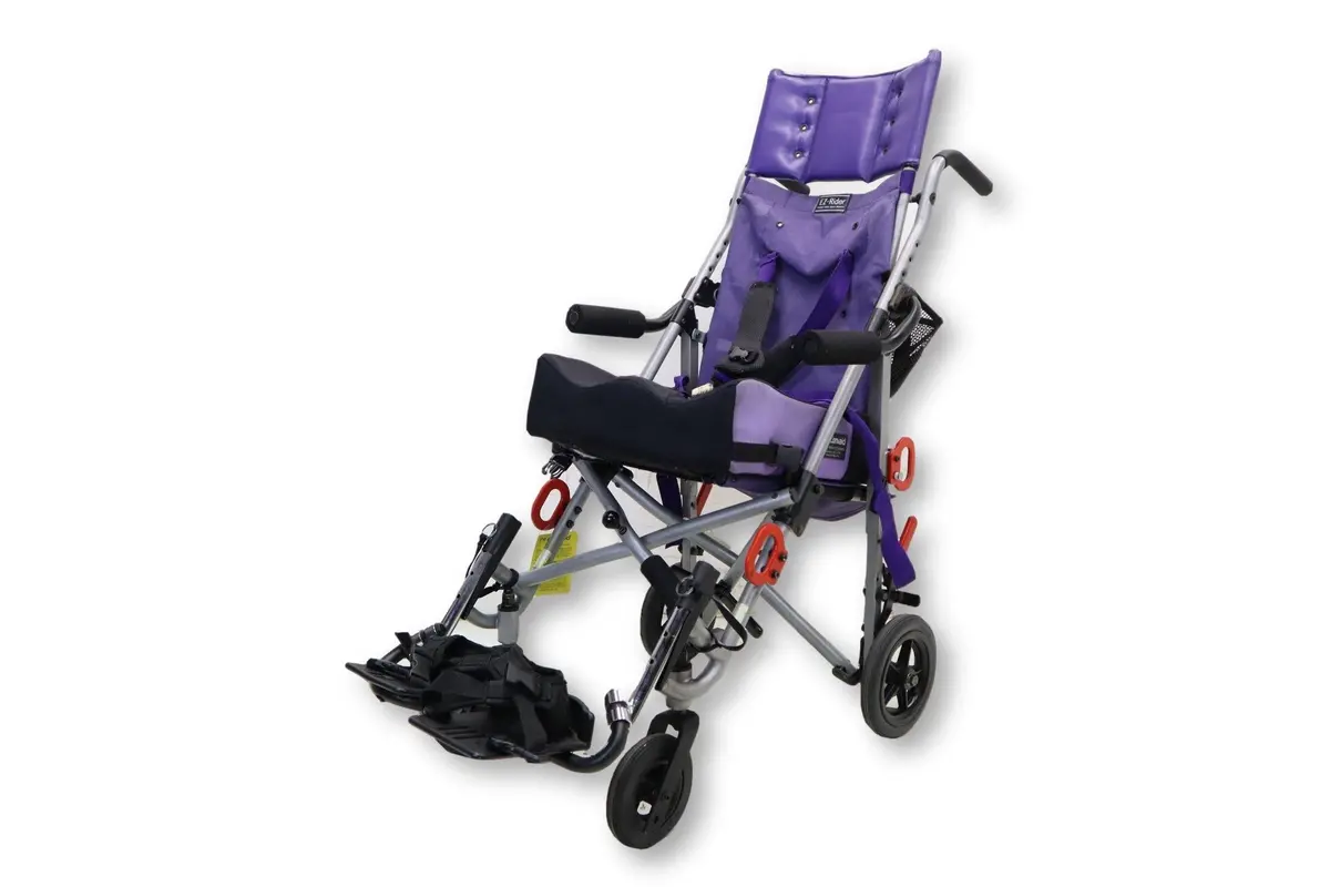 Convaid Ez-Rider 14 Special Needs Stroller Pediatric Wheelchair | 14" X 18" Seat | Collapsible Stroller 1