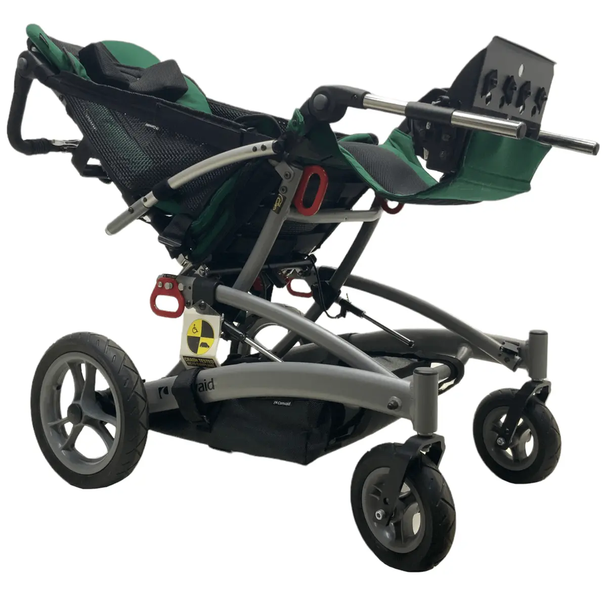 Convaid Rodeo 14 Pediatric Stroller With Tilt | 14" X 14" Seat | Foldable Stroller | Quick-Release Wheels 1