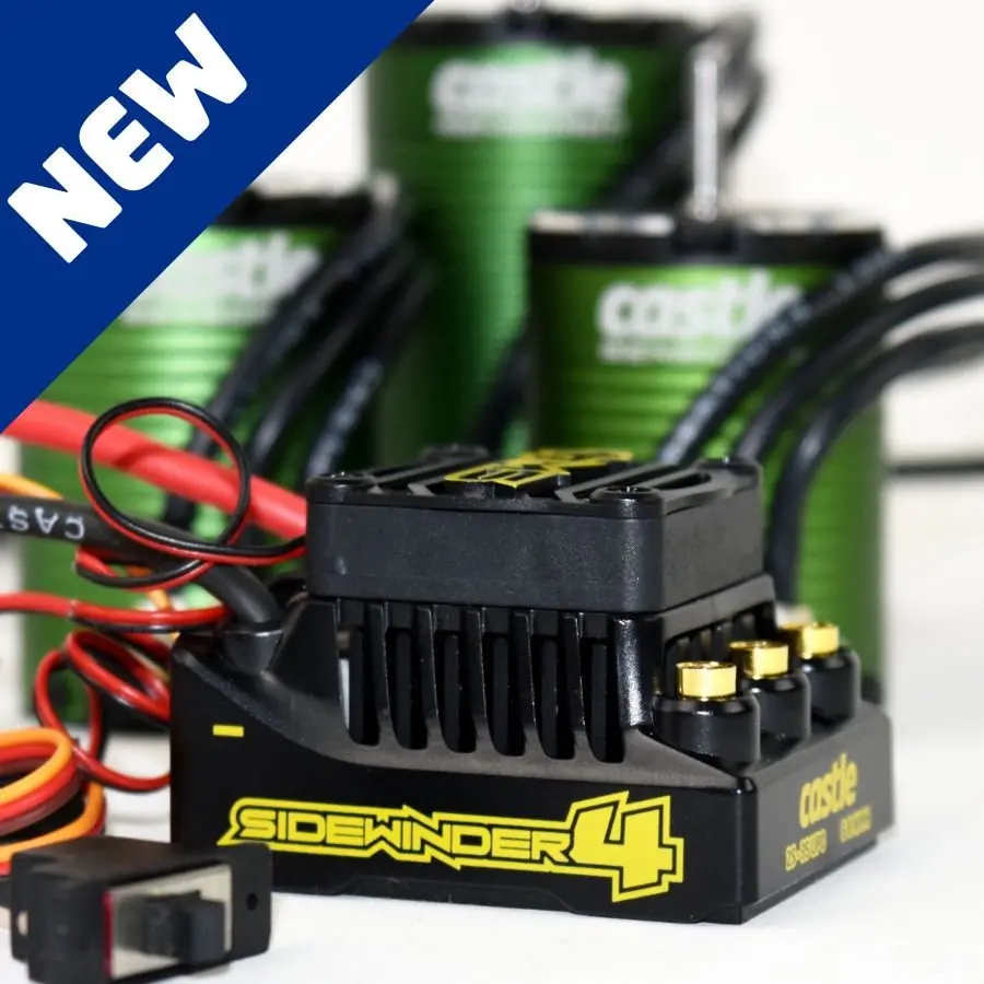 Sidewinder 4 Sensorless Esc Sct Edition W/1412-3200 5Mm Shaft Sensor Ready Motor 1