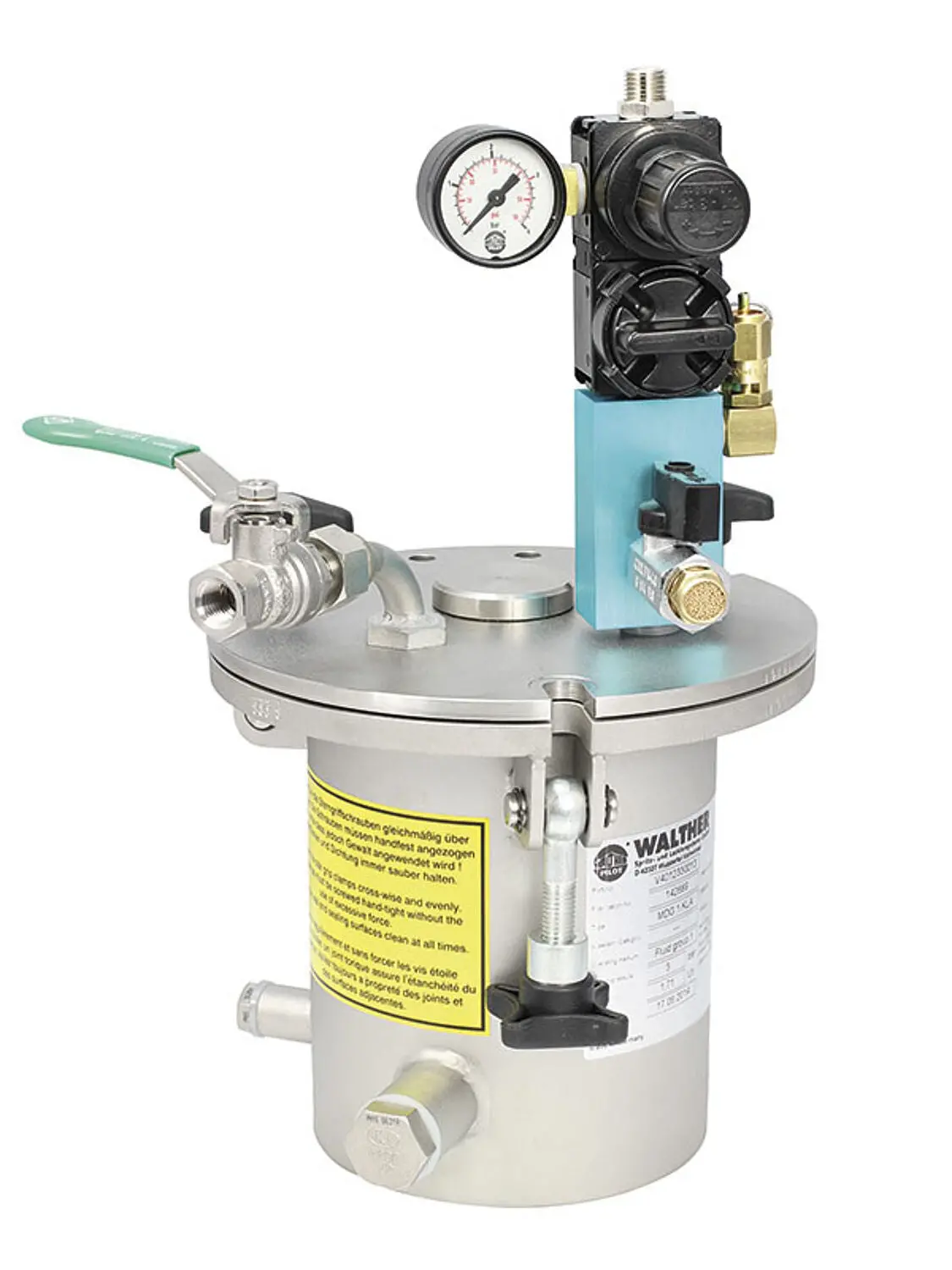 Walther Pilot Mdg-1 Pressure Tank 1