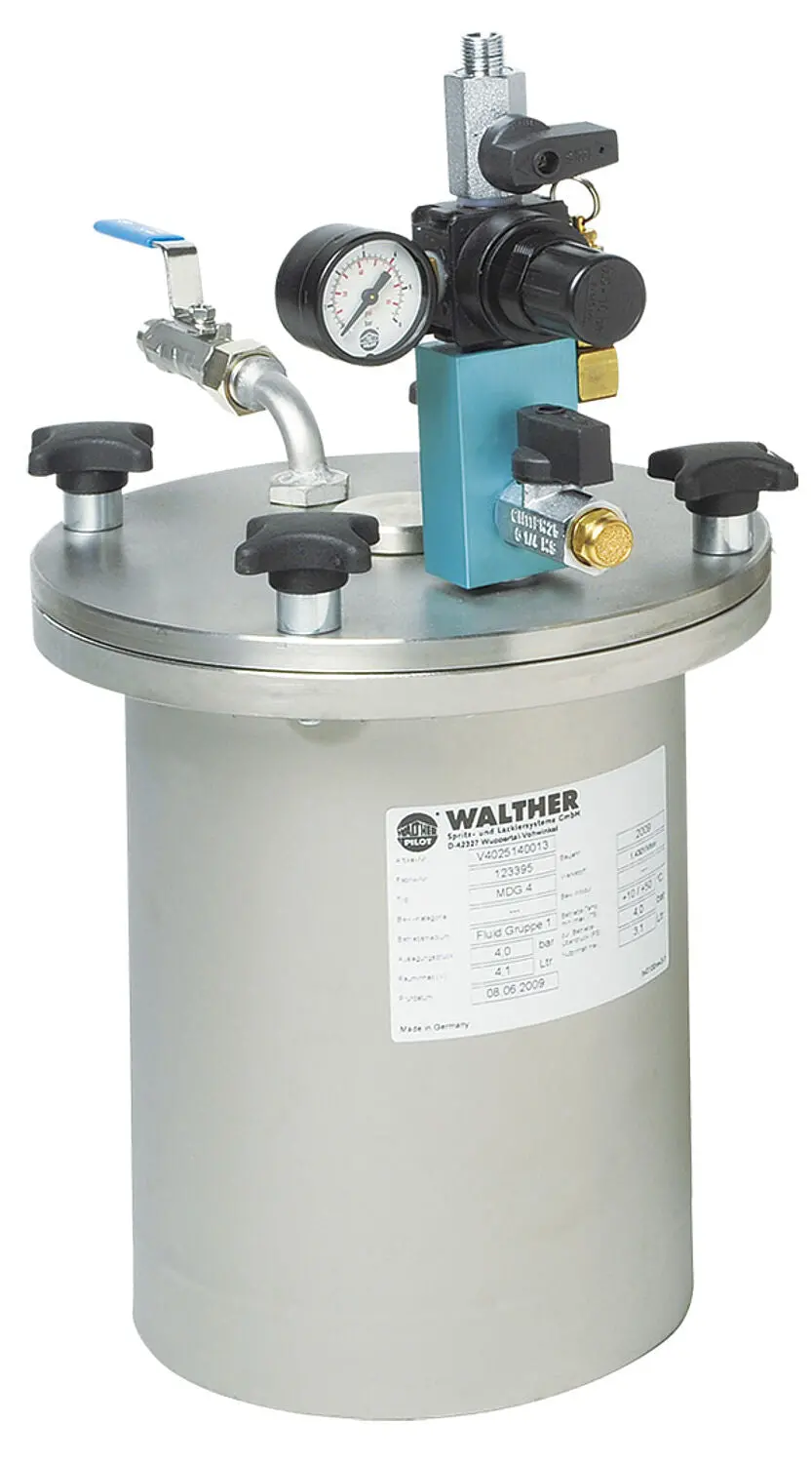 Walther Pilot Mdg-4 Pressure Tank 1