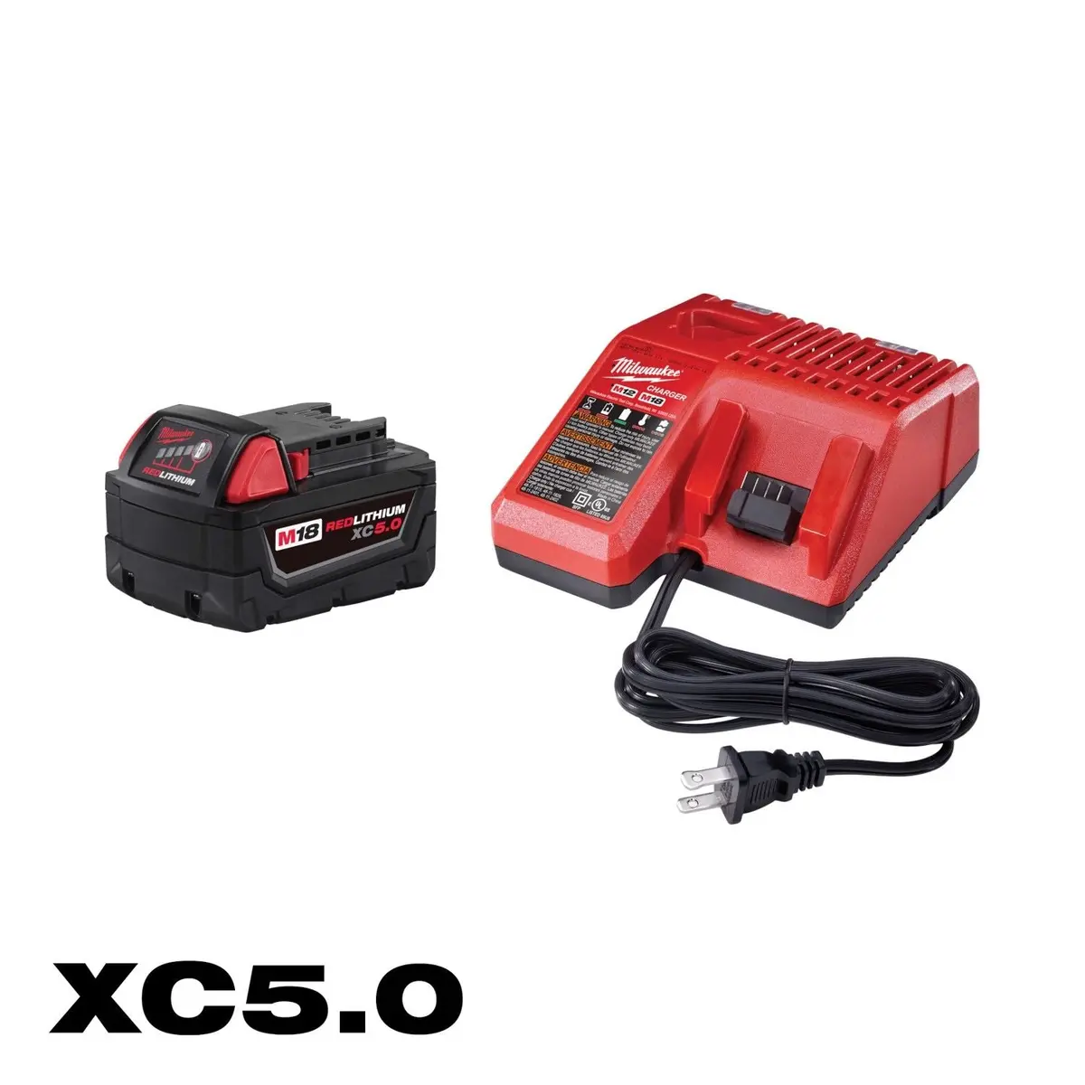 M18™ Redlithium™ Xc5.0 Starter Kit, 12 V And 18 V, Lithium-Ion 1