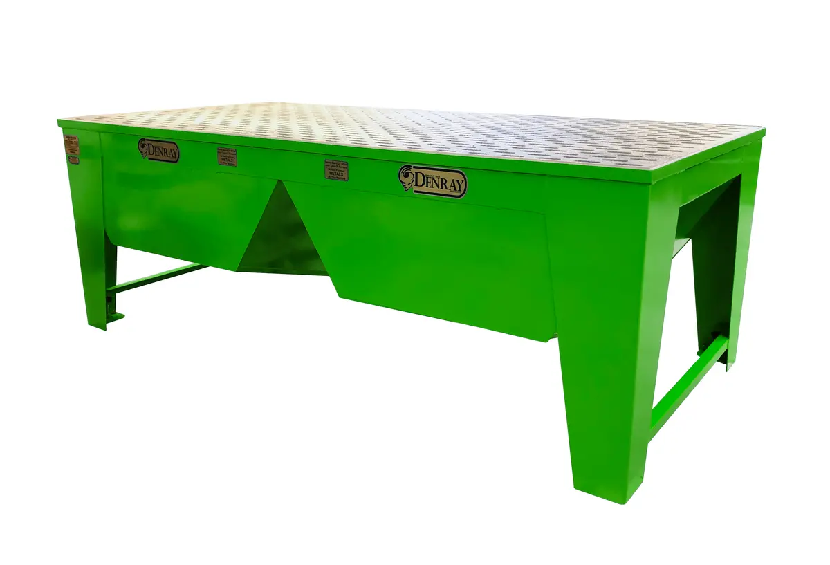 Denray Downdraft Table Custom Non-Powered Model C3696 1