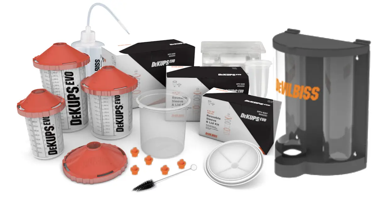 Devilbiss Dekups Evo Shop Startup Kit 1