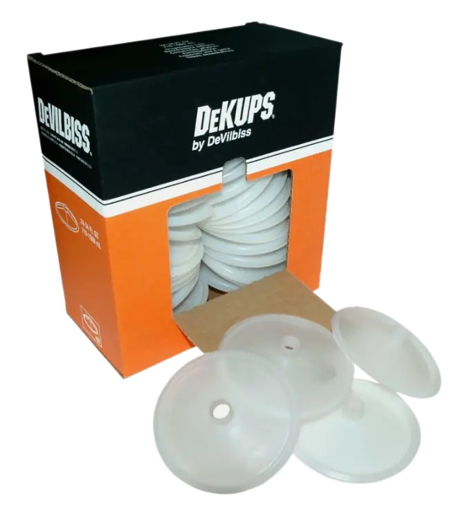 Devilbiss Dekups® 24 & 34 Oz. Disposable Lids 1