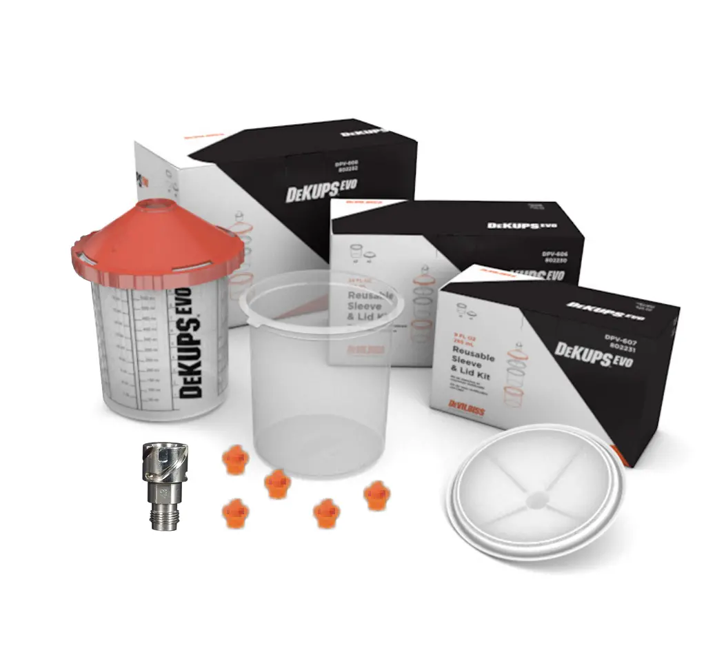 Devilbiss Dekups Evo Demo Kits 1