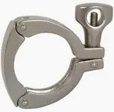 Three Segment Sanitary Clamp 1
