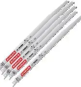 Diablo Reciprocating Saw Blade: 5 Teeth Per Inch, 12 In Blade Lg, 0.05 In Blade Thick, Wood, 5 Pk 1
