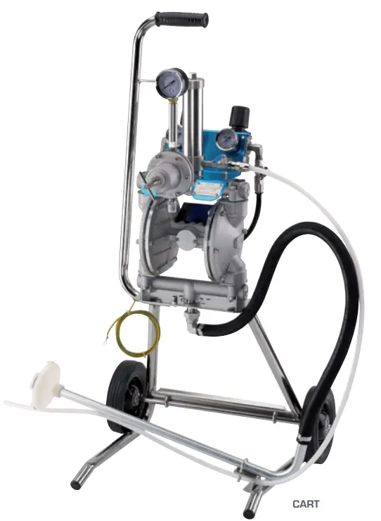 Anest Iwata Dps-120 Double Diaphragm Pump 1