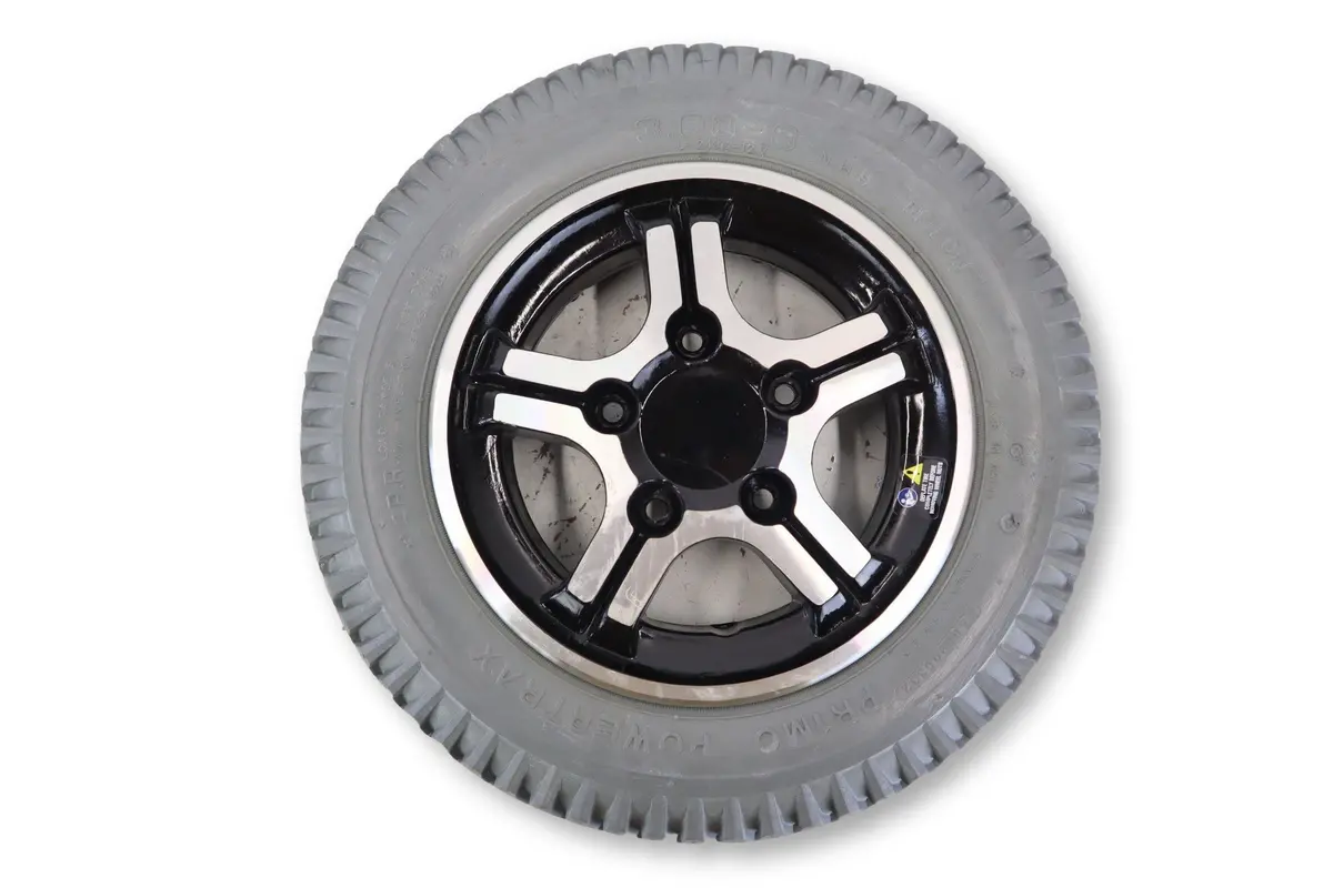 Drive Wheel For Pride Mobility Quantum 600, 6000, And R-4000 Power Chairs | Primo Powertrax | Whlasmb1769 | 14" X 3" 1