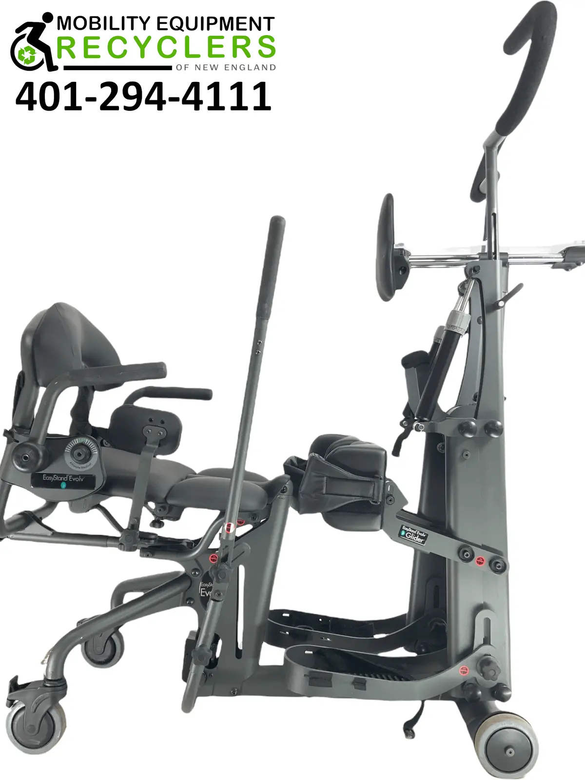 Easystand Evolv Glider Sit To Stand | Adult Large  | 5"-6'2" | 280 Lbs Weight Capacity 1
