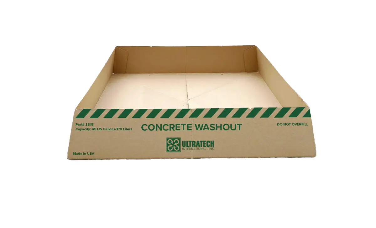 Ultratech Ultra-Concrete Washout Berm - Economy Model 1