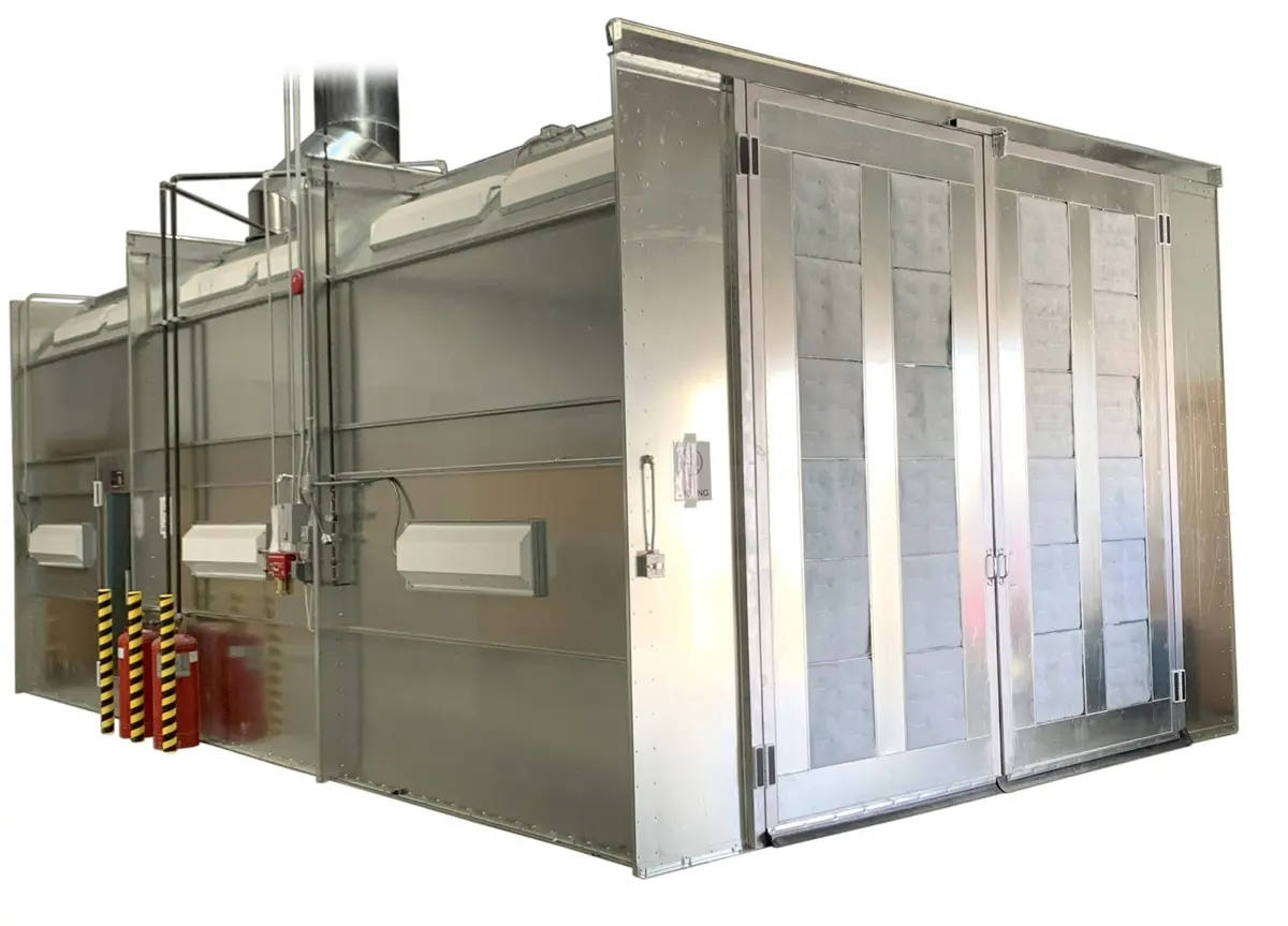 Total Finishing Xl Automotive Cross-Flow Eco Style Paint Spray Booth 1