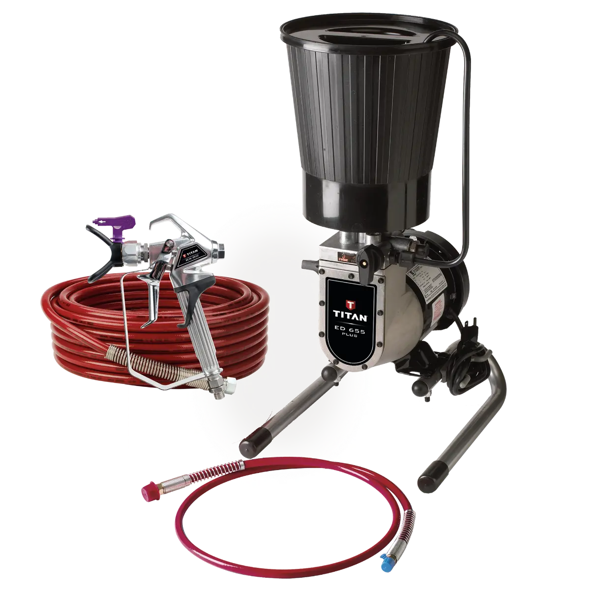 Titan Ed655 Plus Sealed Hydraulic Electric Airless Sprayer 1