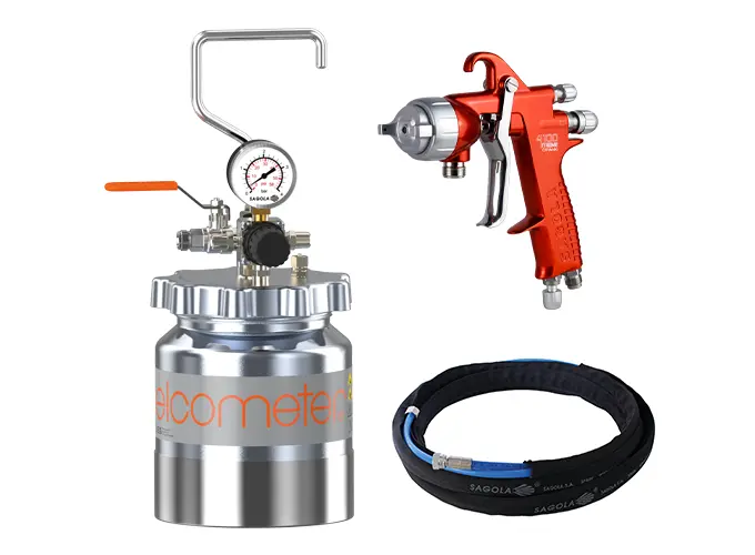 Sagola P2-5T Pressure Pot Spray Pack With Sagola X 4100 1