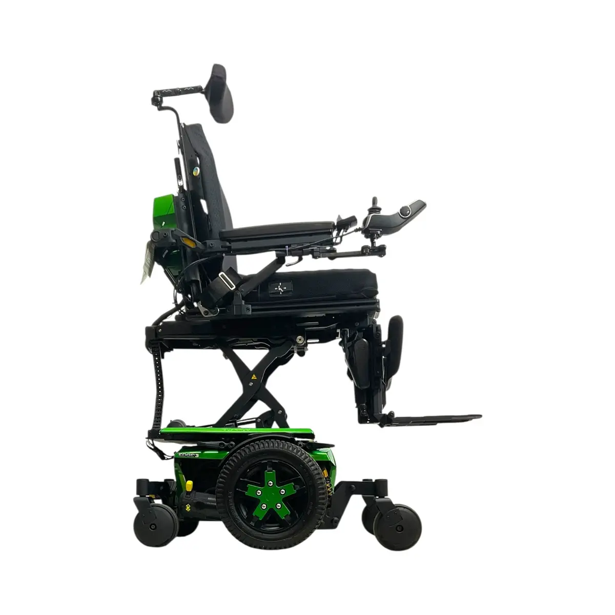 Pride Quantum Q6 Edge 3 Rehab Power Wheelchair | Roho Seat Cushion | Seat Elevate, Tilt, Recline & Power Legs 1