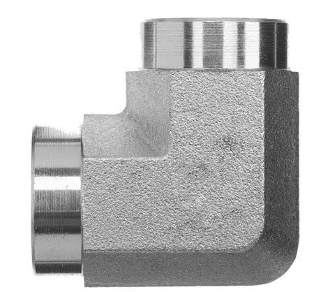 Hex Nipple 90 Degree Adapters Fp X Fp  - Stainless Steel 1