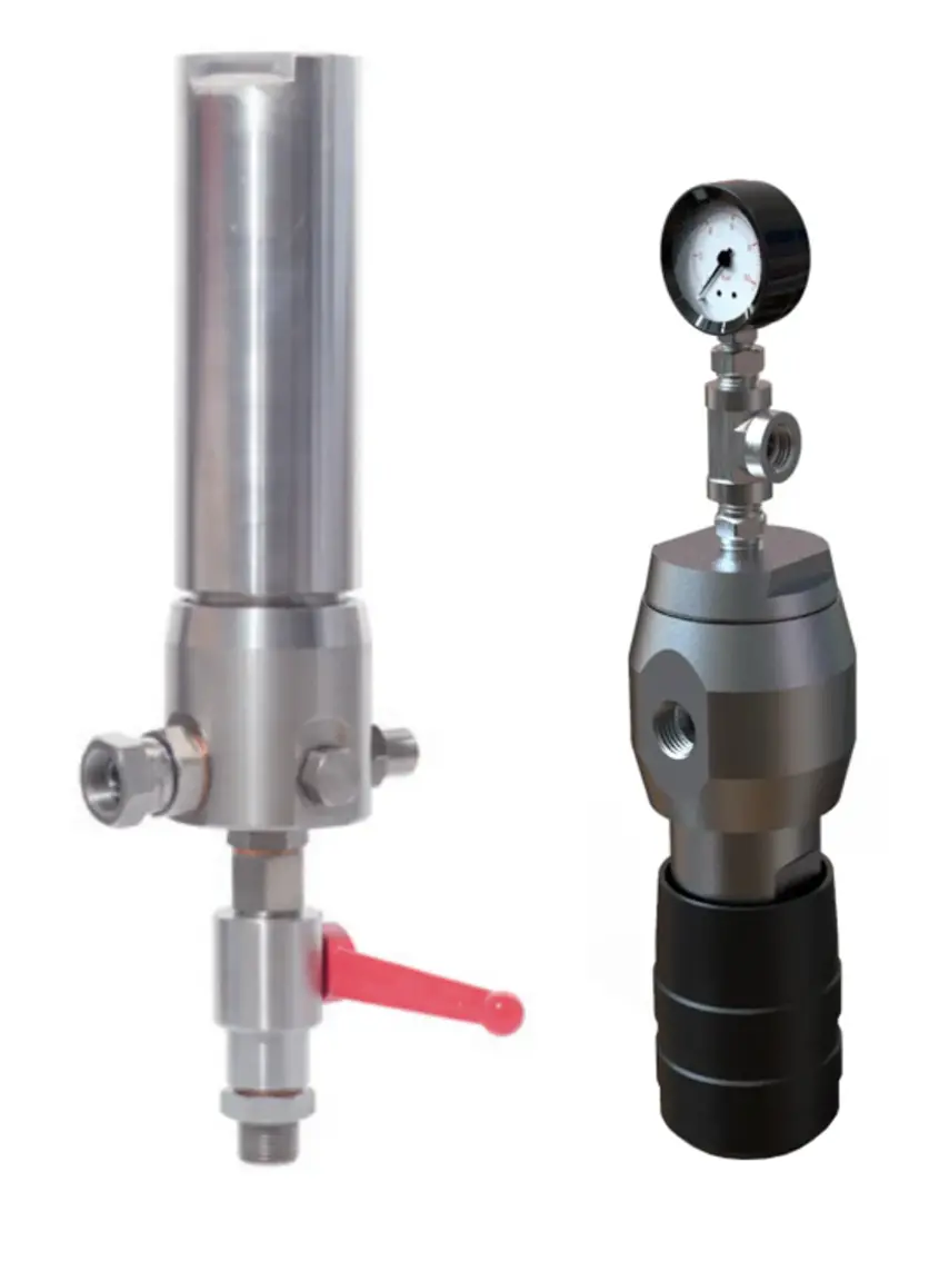Medusa™ High Pressure Filter Manifold & Fluid Regulator Package 1
