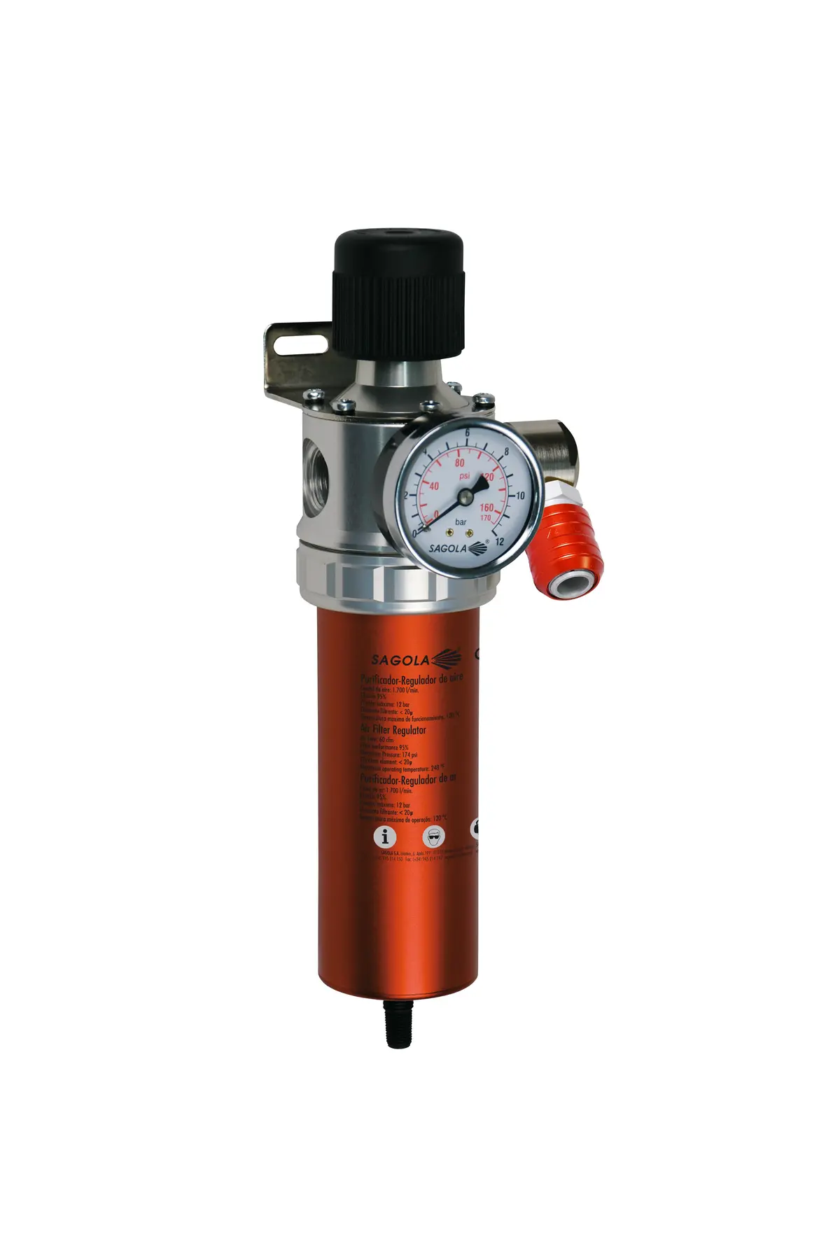 Sagola 4120Plus Air Regulator Filter - Stage 1 1