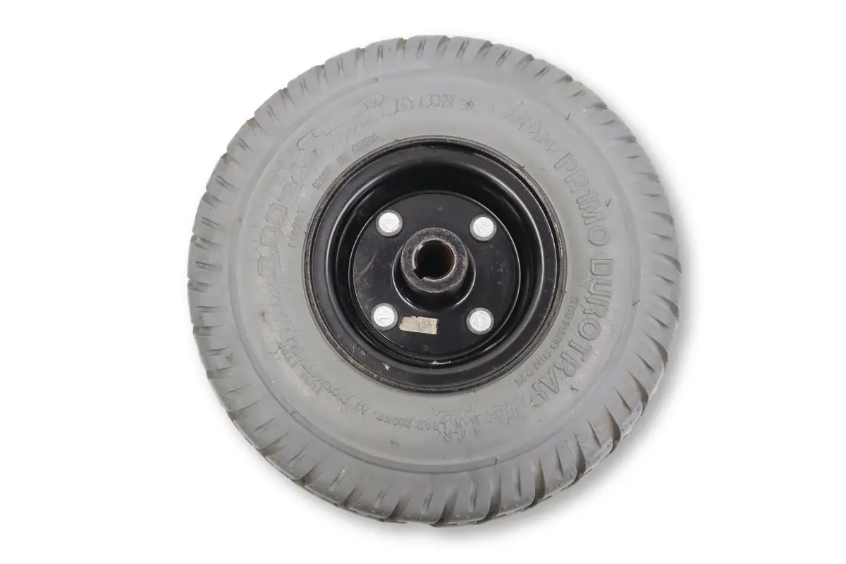 Flat-Free Drive Wheel Assembly For Pride Jazzy 610, 1103, 1107, 1113, 1113 Ats, Select & J6 | Primo Durotrap 10" X 3" Tire | Whlasmb1418 | Sold Individually 2