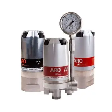 Aro High Pressure Fluid Regulator 3/8” Standard Flow Capacity - Flow Rates** To 3 Gpm (11.4 L) 1
