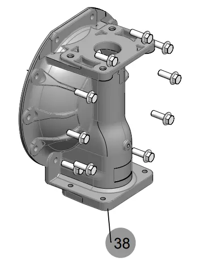 Samoa Upxxr-Hp-3A0 Fluid Cover, Aluminum 1
