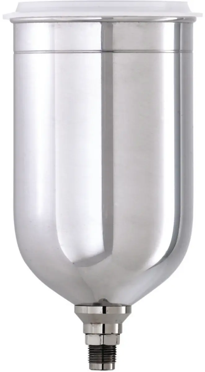 Devillbiss Aluminum Gravity Cup, 30Oz, 3/8”-19 Bsp (M) Thread, Gfc-502 1