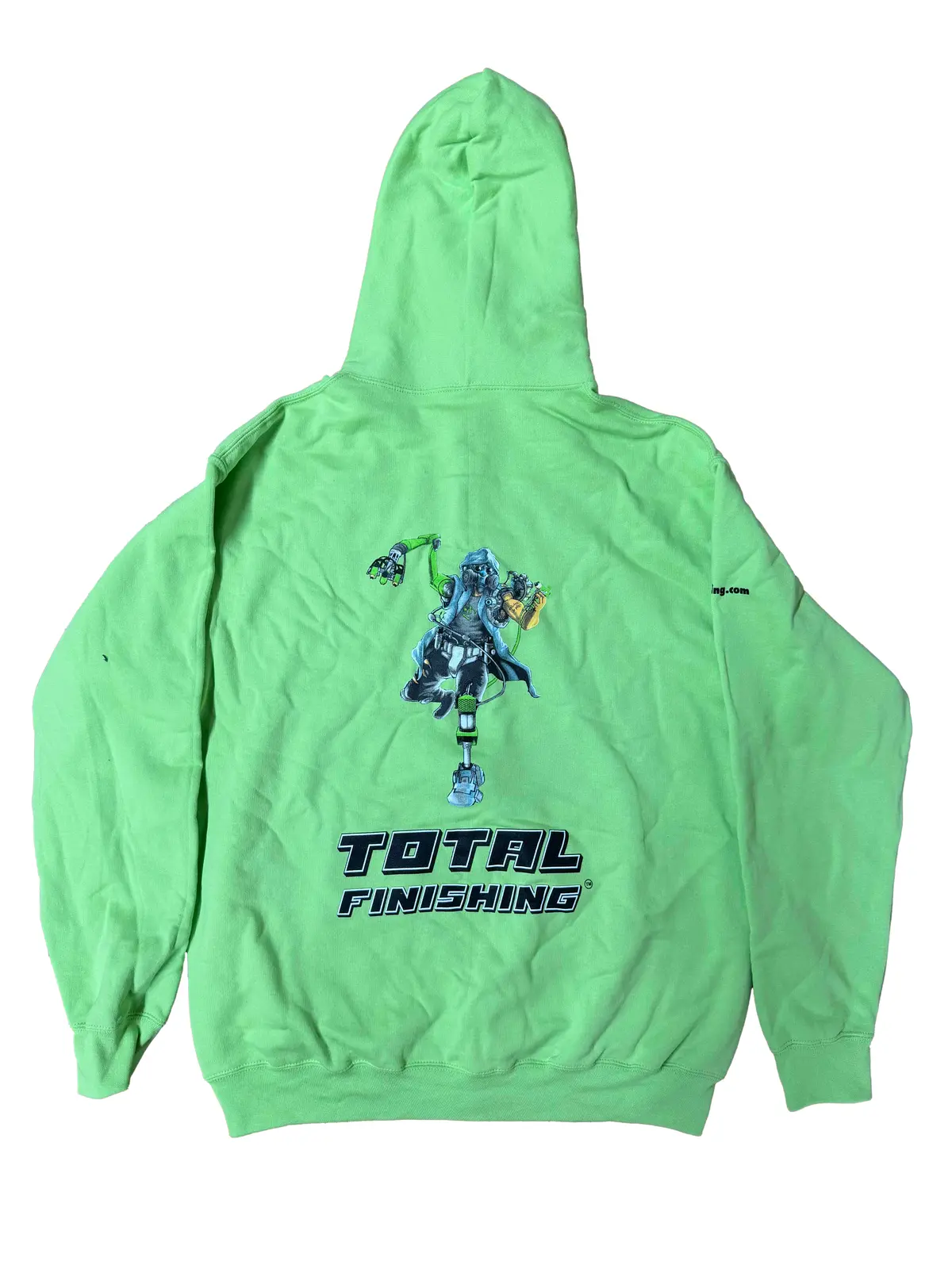 Total Finishing Green Zip-Up Hoodie 2