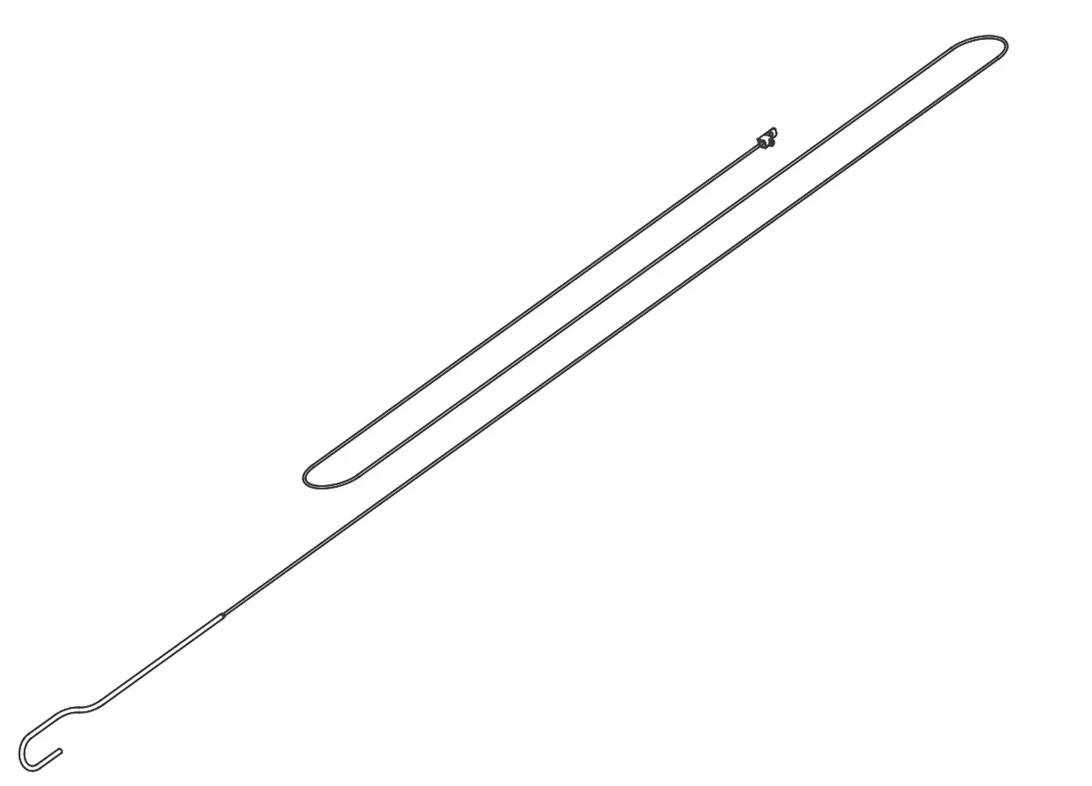 Ransburg 15946-00 Grounding, Hook Ass'y 1