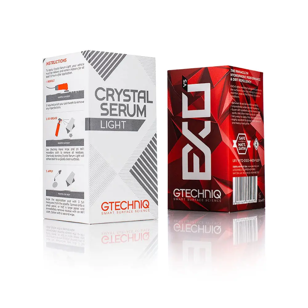 Gtechniq Exov5 And Crystal Serum Light Kit - 30Ml & 50Ml 1