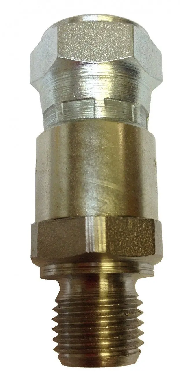 Gun And Hose Swivel - 1/4" Nps (M) X 1/4" Npt (M) 1