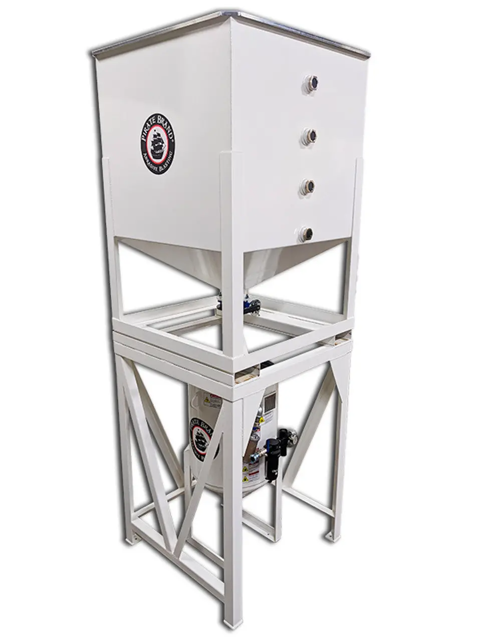 Pirate Brand - Garnet Hopper, Bulk Bag, 45"L X 45"W X 70"H, Capacity: 5,400 Lb (2450 Kg) 2
