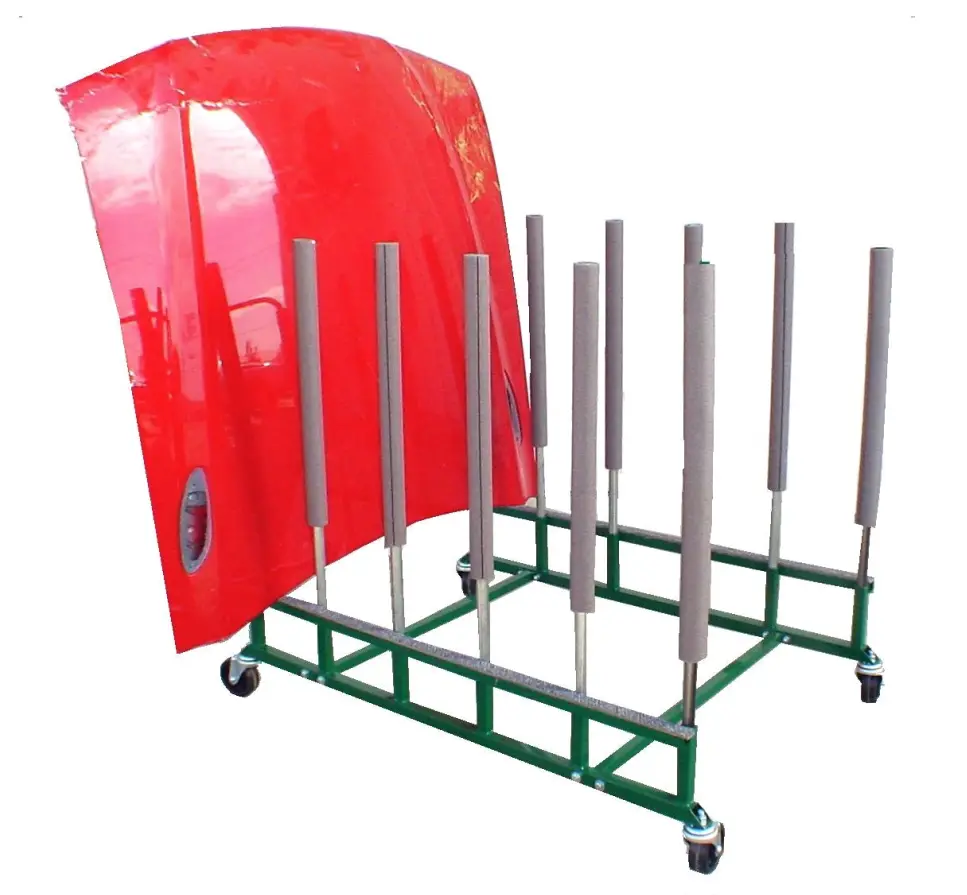 Total Finishing Hood Handler Cart 1