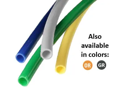 Hosco .138" Id X .025" Wall, Nylon Tubing - Nha-0302 (Various Color Options) 1