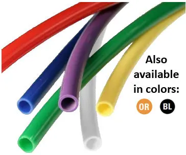 Hosco .180" Id X .035" Wall, Nylon Tubing - Nha-0403 (Various Color Options) 1