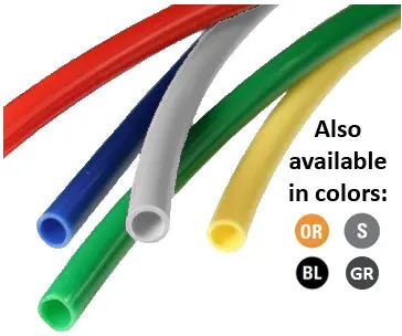 Hosco .236" Id X .040" Wall, Nylon Tubing - Nha-0504 (Various Color Options) 1