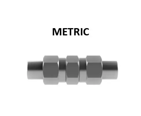Hosco Hose And Tubing Connectors, Metric, Hose Splicer (Various Size Options) 1