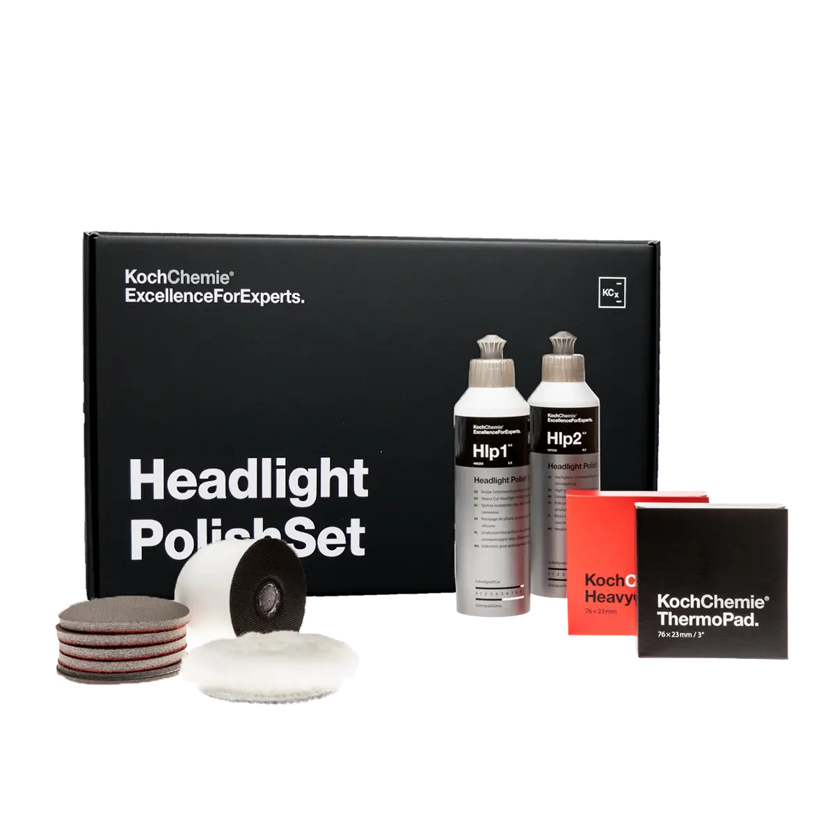 Koch Chemie Headlight Polish Set 1