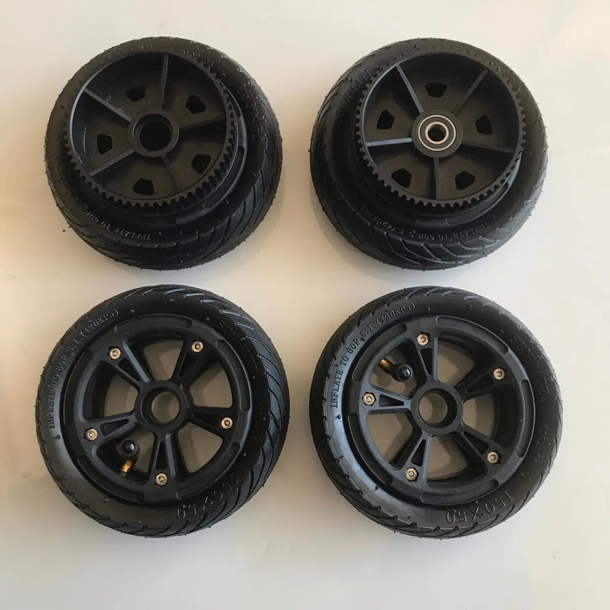 175Mm All Terrain Off Road Wheel Kit For Electric Skateboards 1