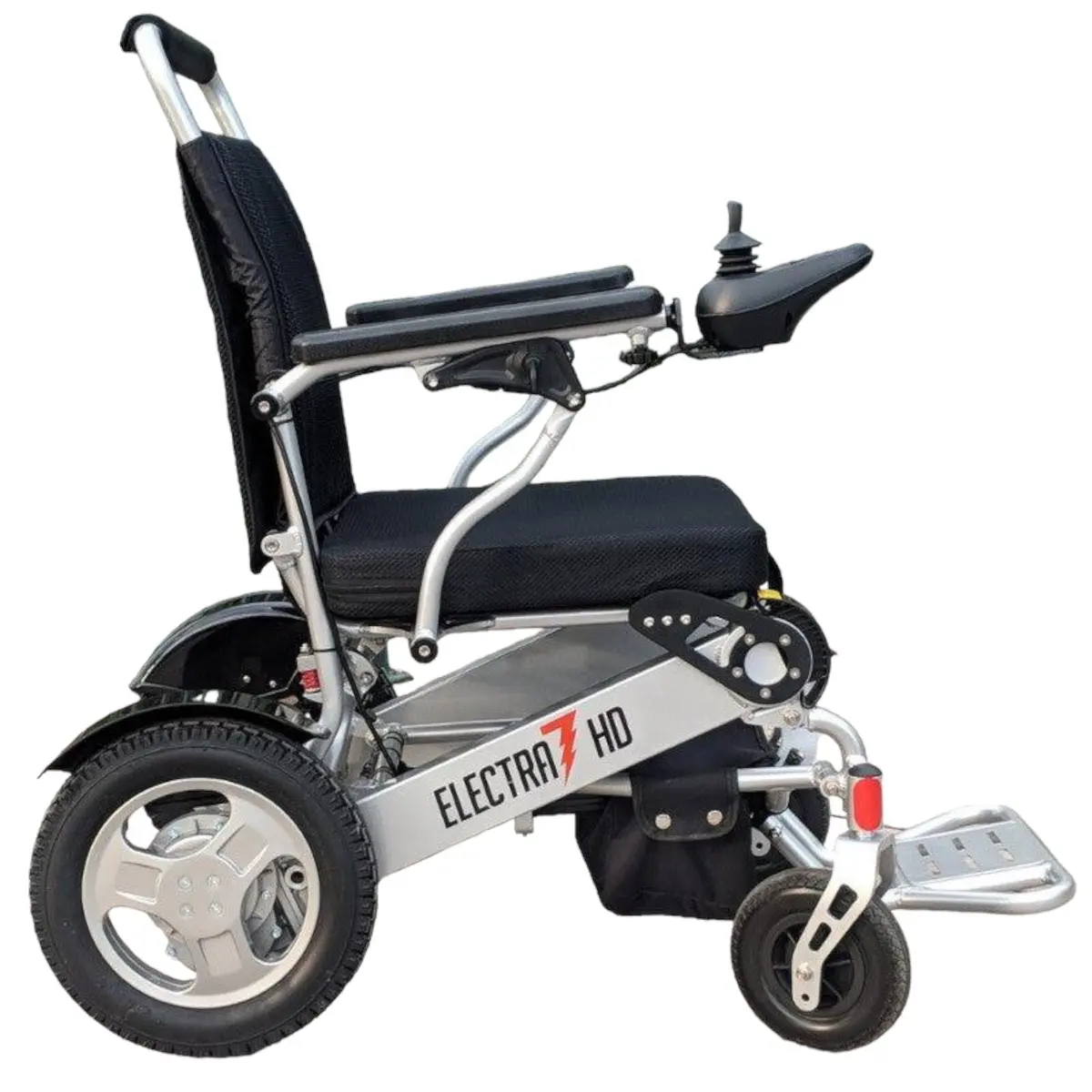 Electra 7 Hd Bariatric Folding Power Wheelchair | 400 Lbs. Weight Capacity | 21" X 17" Seat 1