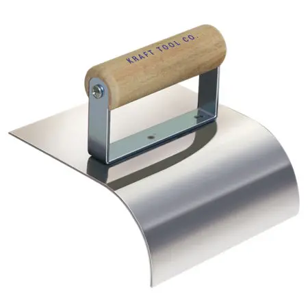 6" X 6" 2"R 2-1/2"Lip Deco Edger 1