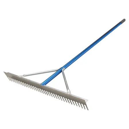 36” Landscape Rake- 5Ft Handle W/ Braces 1