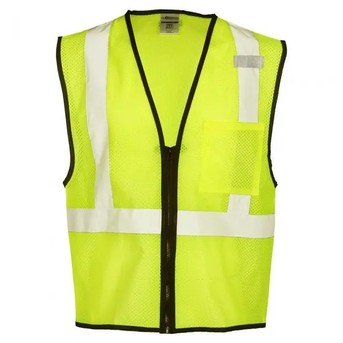 Kishigo 1519/1520 L-Xl Economy Series Class 2 Zip-Front Mesh Safety Vest 1