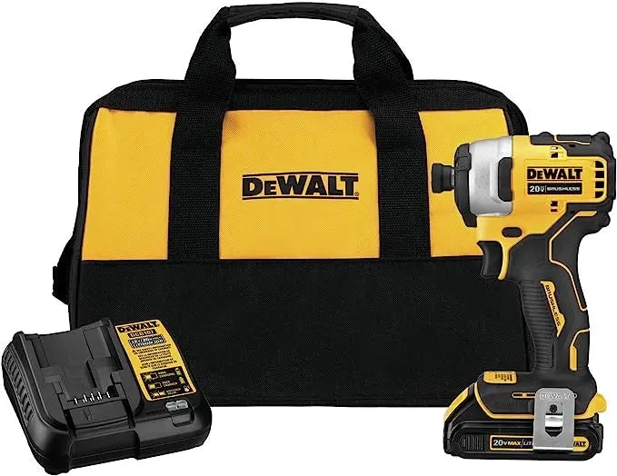 20V Max* Brushless Atomic Compact 1/4In Impact Driver Kit 1