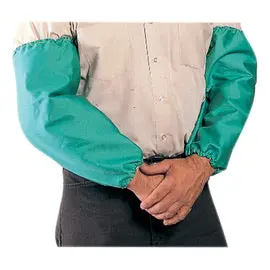 Radnor™ 18" Green Cotton/Westex® Fr-7A® Flame Resistant Sleeves With Elastic On Both 1