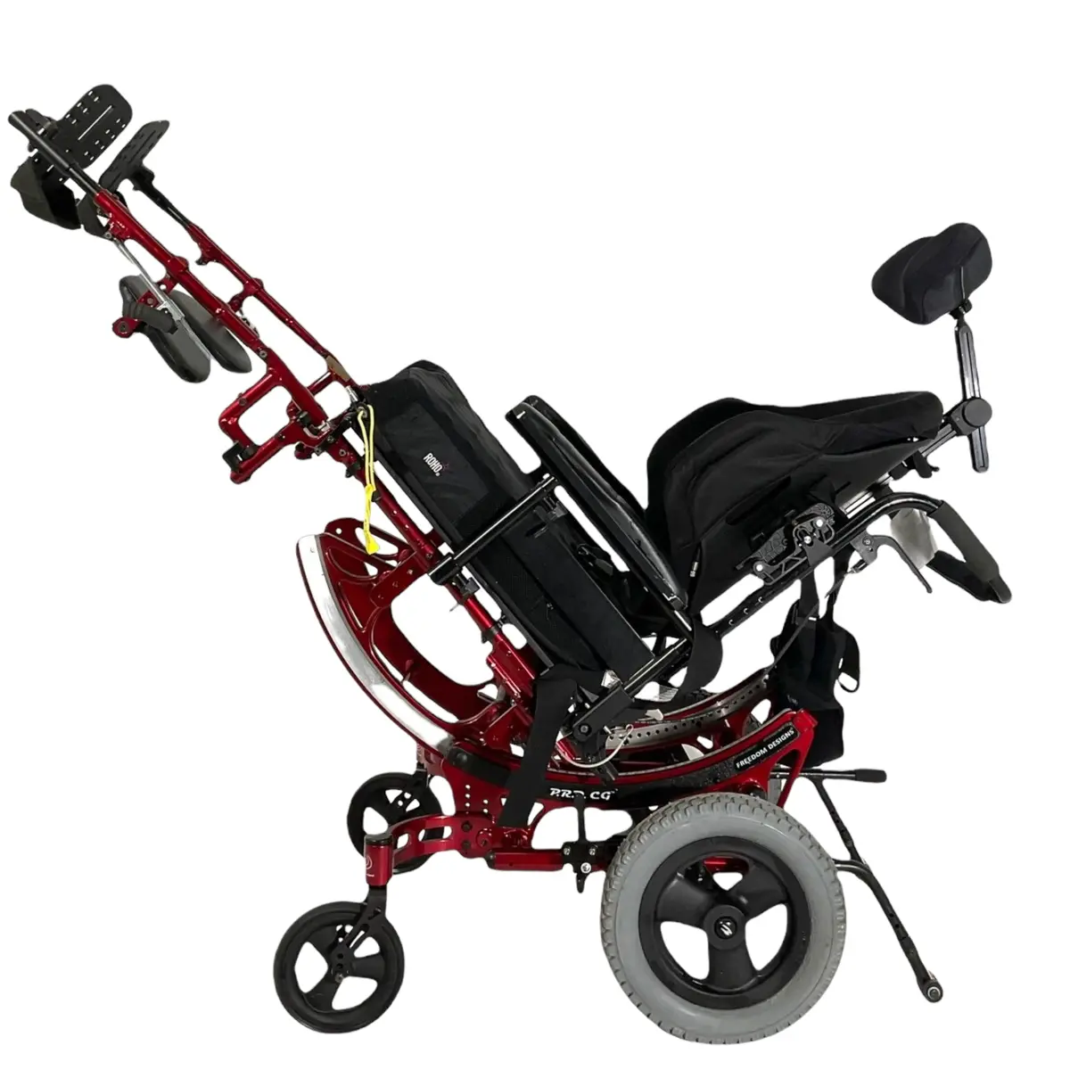 Freedom Designs P.R.O. Cg Pro-82711 Tilt-In-Space Manual Wheelchair | 19 X 20 Inch Seat | Like New!! 1