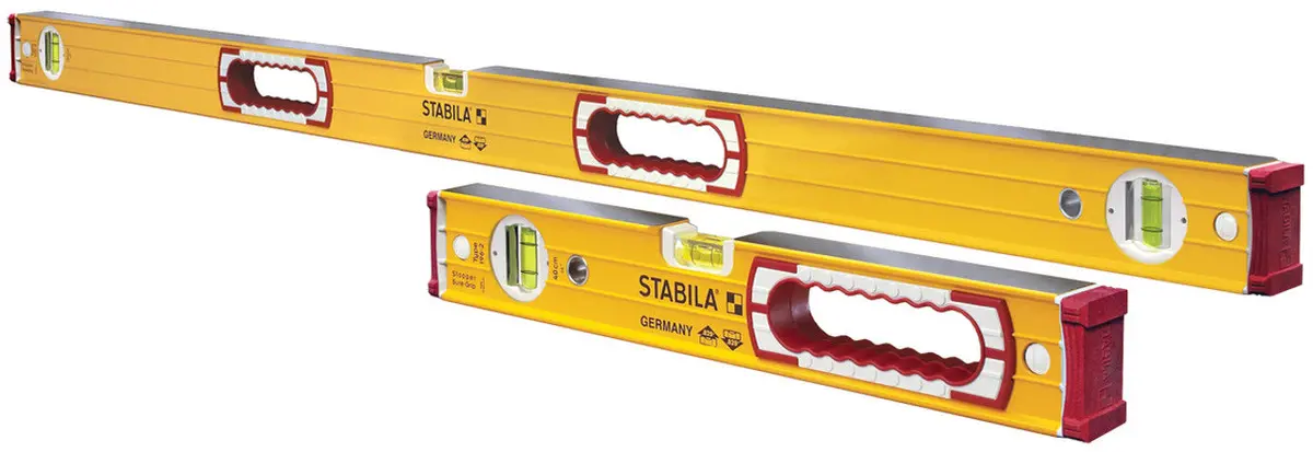 Stabila Type 196, 48 Inch Plus 16 Inch Heavy Duty Level Set 1