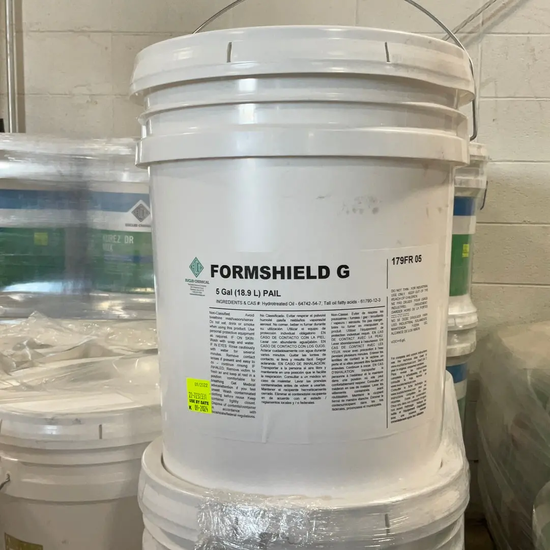 Formshield G General Use, Oil-Based, Chemically Reactive Concrete Form Release 1